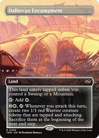 Dalkovan Encampment Borderless (394) - Tarkir: Dragonstorm