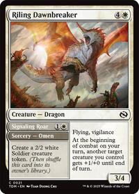 Riling Dawnbreaker (21) - Tarkir: Dragonstorm