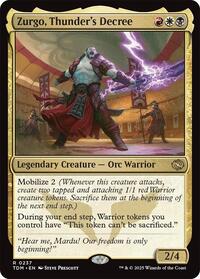 Zurgo Thunders Decree (237) - Tarkir: Dragonstorm