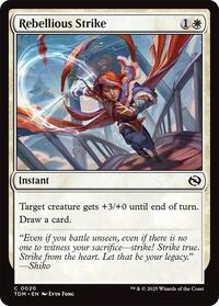 Rebellious Strike (20) - Tarkir: Dragonstorm