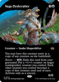 Naga Fleshcrafter Borderless (333) - Tarkir: Dragonstorm