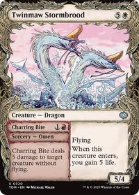 Twinmaw Stormbrood Showcase (320) - Tarkir: Dragonstorm