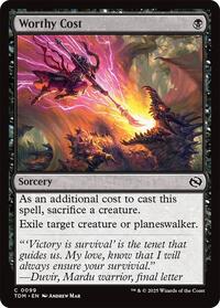 Worthy Cost (99) - Tarkir: Dragonstorm