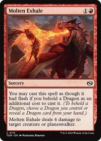 Molten Exhale (113) - Tarkir: Dragonstorm