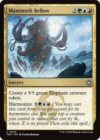 Mammoth Bellow (205) - Tarkir: Dragonstorm