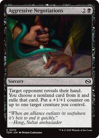 Aggressive Negotiations (70) - Tarkir: Dragonstorm