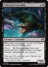 Adorned Crocodile (69) - Tarkir: Dragonstorm