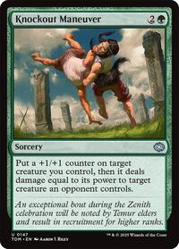 Knockout Maneuver (147) - Tarkir: Dragonstorm