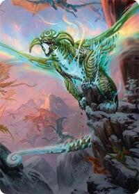 Ureni of the Unwritten Art Card 51 54 (51) - Art Series: Tarkir: Dragonstorm