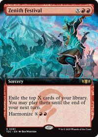 Zenith Festival Extended Art (81) - Commander: Tarkir: Dragonstorm