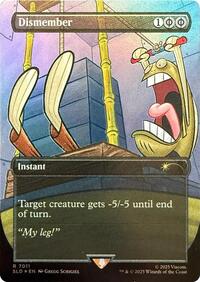 Dismember 7011 Rainbow Foil (7011) - Secret Lair Drop Series