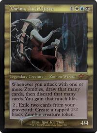 Varina Lich Queen Retro Frame (861) - Secret Lair Drop Series
