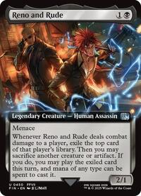 Reno and Rude Extended Art (450) - FINAL FANTASY