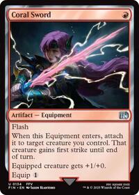 Coral Sword (134) - FINAL FANTASY