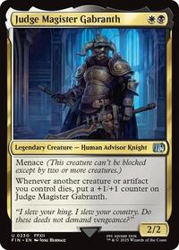 Judge Magister Gabranth (230) - FINAL FANTASY