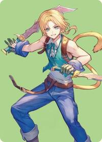 Zidane Tantalus Thief Art Card (49) - Art Series: FINAL FANTASY