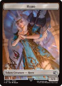 Hero 0009 Elemental Double Sided Token (9 // 21) - FINAL FANTASY