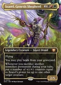 Szarel Genesis Shepherd Borderless (4) - Commander: Edge of Eternities