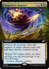 Singularity Rupture Extended Art (350) - Edge of Eternities