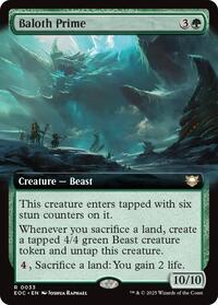 Baloth Prime Extended Art (33) - Commander: Edge of Eternities