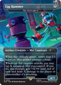 Egg Hammer Myr Battlesphere (2097) - Secret Lair Drop Series