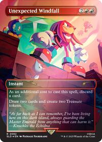 Unexpected Windfall 2092 Rainbow Foil (2092) - Secret Lair Drop Series