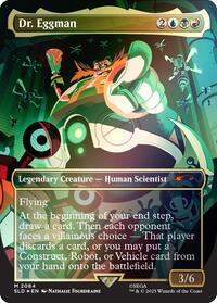 Dr Eggman Rainbow Foil (2084) - Secret Lair Drop Series
