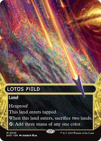 Lotus Field 0023 Borderless (23) - Edge of Eternities: Stellar Sights