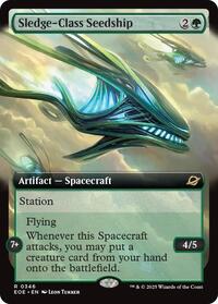 Sledge Class Seedship Extended Art (346) - Edge of Eternities