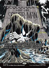 Reanimate Borderless (20) - Marvel Universe Eternal-Legal