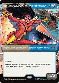 Spider Woman Stunning Savior Borderless (230) - Marvel's Spider-Man