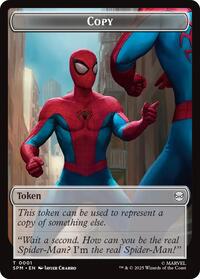 Copy Human Citizen Double Sided Token (1 // 4) - Marvel's Spider-Man