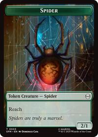 Spider Illusion Villain Double Sided Token (3 // 2) - Marvel's Spider-Man