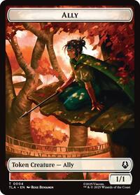 Ally 0004 Clue 0015 Double Sided Token (4 // 15) - Avatar: The Last Airbender