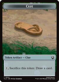 Ally 0005 Clue 0014 Double Sided Token (5 // 14) - Avatar: The Last Airbender - Back