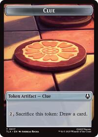 Ally 0006 Clue 0017 Double Sided Token (6 // 17) - Avatar: The Last Airbender - Back