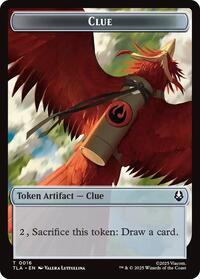 Ally 0008 Clue 0016 Double Sided Token (8 // 16) - Avatar: The Last Airbender - Back