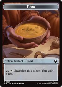Bear Food 0020 Double Sided Token (12 // 20) - Avatar: The Last Airbender - Back