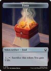 Dragon Food 0019 Double Sided Token (9 // 19) - Avatar: The Last Airbender - Back