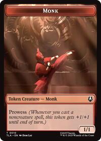 Monk Food 0021 Double Sided Token (10 // 21) - Avatar: The Last Airbender