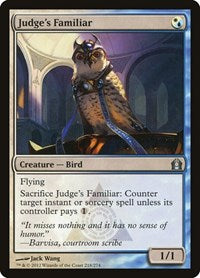Judges Familiar (218) - Return to Ravnica