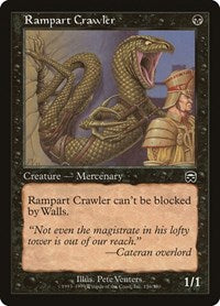 Rampart Crawler (156) - Mercadian Masques