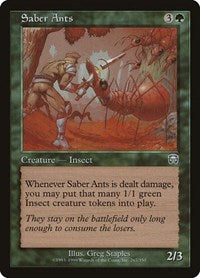 Saber Ants (267) - Mercadian Masques