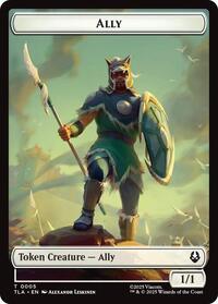 Ally 0005 Clue 0018 Double Sided Token (5 // 18) - Avatar: The Last Airbender