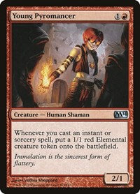 Young Pyromancer (163) - Magic 2014 (M14)