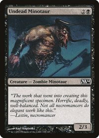 Undead Minotaur (119) - Magic 2014 (M14)