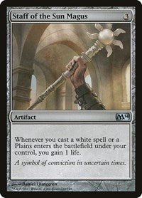 Staff of the Sun Magus (222) - Magic 2014 (M14)