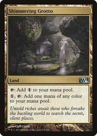 Shimmering Grotto (229) - Magic 2014 (M14)