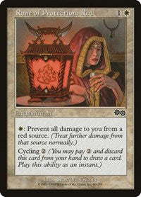 Rune of Protection Red (40) - Urza's Saga
