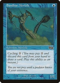 Sandbar Merfolk (94) - Urza's Saga